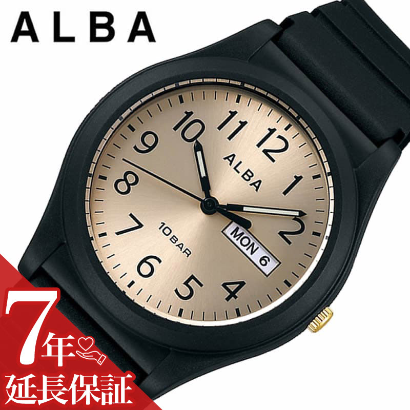 セイコー アルバ 腕時計（メンズ） セイコー アルバ 腕時計 SEIKO ALBA 時計 メンズ 腕時計 シャンパンゴールド シンプル 受験 面接 見やすい わかりやすい AQPJ412 人気 おすすめ おしゃれ ブランド プレゼント ギフト