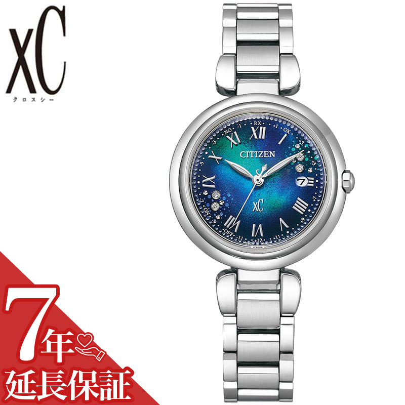 【最大22,000円引き】【20％OFF】シチズン 腕時計 CITIZEN 時計 クロスシー ユナイト ウィズ ブルー xC UNITE with BLUE 女性 向け レディース 電波ソーラー クォーツ 電池式 限定 電波 ソーラー 高級 エコ・ドライブ 青 機能性 ビジネス 女性 ES9460-61L 人気 おすすめ