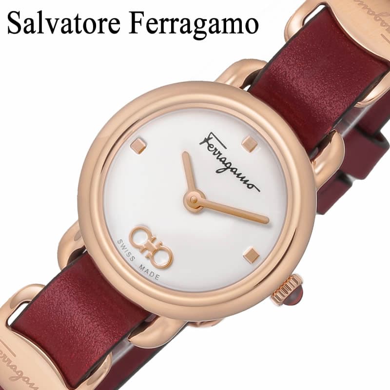 楽天腕時計ギフトのパピヨンサルバトーレフェラガモ 腕時計 Salvatore Ferragamo 時計 バリナ VARINA レディース 腕時計 ホワイト ヴァリナ SFHT01422 イタリア ブランド 高級 人気 おすすめ おしゃれ ブランド