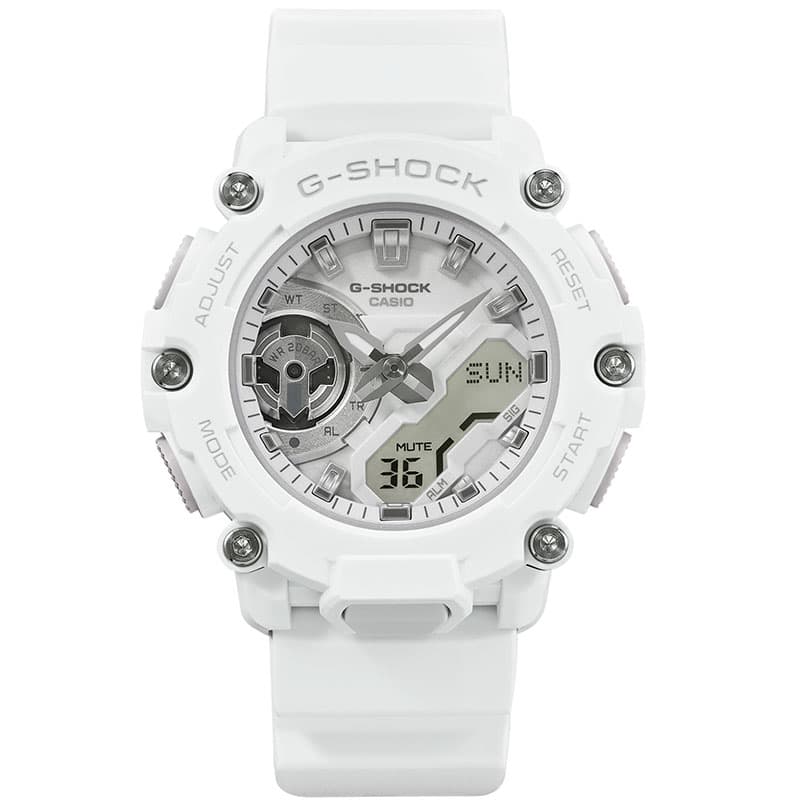 カシオ 腕時計 CASIO 時計 カシオ CASIO Gショック アーバンアウトドア G-SHOCK MID Size Model 男性 向け メンズ デジアナ 小さめ GMA-S2200M-7AJF 人気 おすすめ おしゃれ ブランド プレゼント ギフト 防水 アウトドア キャンプ フェス 頑丈 多機能 白