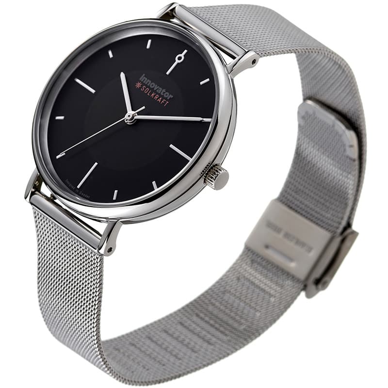 イノベーター 腕時計 innovator 時計 イノベーター innovator ソルクラフト SOLKRAFT 男性 メンズ ソーラー 電池交換不要 シンプル ミニマル デザイナーズ インテリア 北欧 小ぶり IN-0013-0 人気 おすすめ おしゃれ ブランド プレゼント ギフト バースデー 記念日 お祝い