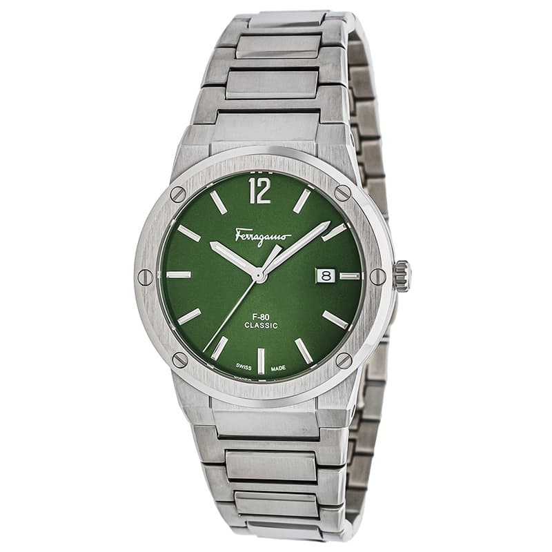 サルバトーレフェラガモ 腕時計 Salvatore Ferragamo 時計 エフ80 クラシック F-80 CLASSIC 男性 向け メンズ スイス 製 スイスメイドビジネス シンプル きれいめ 万能 知的 センス 上品 贈り物 彼氏 旦那 夫 SFDT02123 人気 おすすめ おしゃれ ブランド プレゼント ギフト
