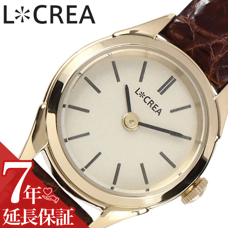 ルクレア[LCREA]静かな午後の、腕時計。イタリア語の光 ”LUCE” と創造 "CREATION" を掛け合わせたブランド《L＊CREA》。その全てのモデルにソーラームーブメントを採用しており、モダンからクラシックまで様々なコーディネー...