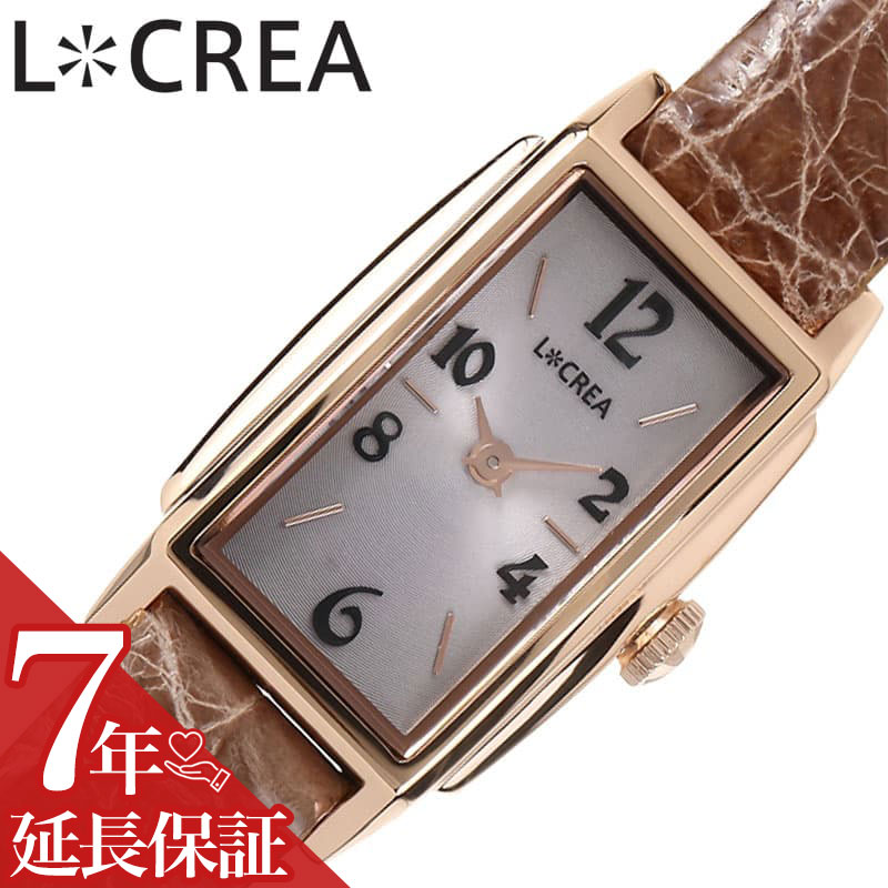 C, D, T, R, W - ルクレア 腕時計 LCREA 時計 レクタングル レディース 腕時計 ピンクゴールド ソーラー ビジネス 女性 ソーラー 電池交換不要 日本製 可愛い かわいい カワイイ ファッション レディースファッション 人気 おすすめ おしゃれ ブランド プレゼント ギフト LC2002-PGCMO