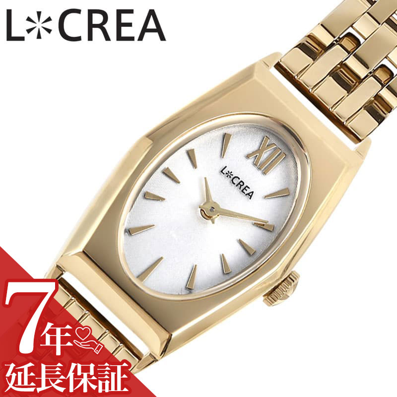 樂天商城 - ルクレア 腕時計 LCREA 時計 オヴァール レディース ゴールド ソーラー ビジネス 女性 ソーラー 電池交換不要 日本製 可愛い かわいい カワイイ ファッション レディースファッション 高級感 エレガンス 人気 おすすめ おしゃれ ブランド プレゼント ギフト LC2003-GP5L