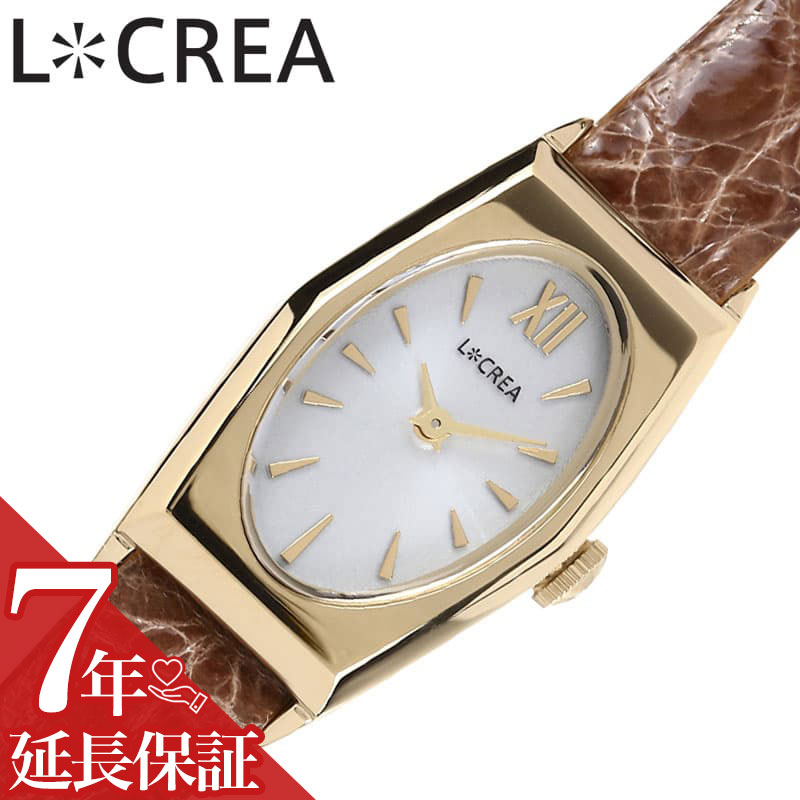 乐天商城 - ルクレア 腕時計 LCREA 時計 オヴァール レディース ゴールド ソーラー ビジネス 女性 ソーラー 電池交換不要 日本製 可愛い かわいい カワイイ ファッション レディースファッション 高級感 エレガンス 人気 おすすめ おしゃれ ブランド プレゼント ギフト LC2003-GPCMO