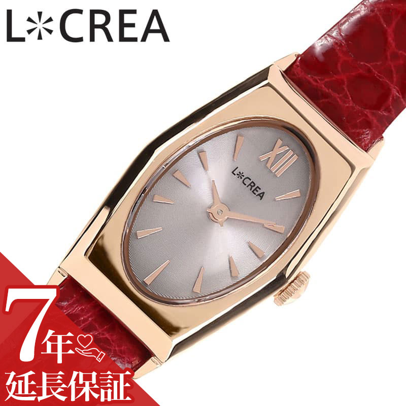 乐天商城 - ルクレア 腕時計 LCREA 時計 オヴァール レディース ピンクゴールド ソーラー ビジネス 女性 ソーラー 電池交換不要 日本製 可愛い かわいい カワイイ ファッション レディースファッション エレガンス 人気 おすすめ おしゃれ ブランド プレゼント ギフト LC2003-PGCRD