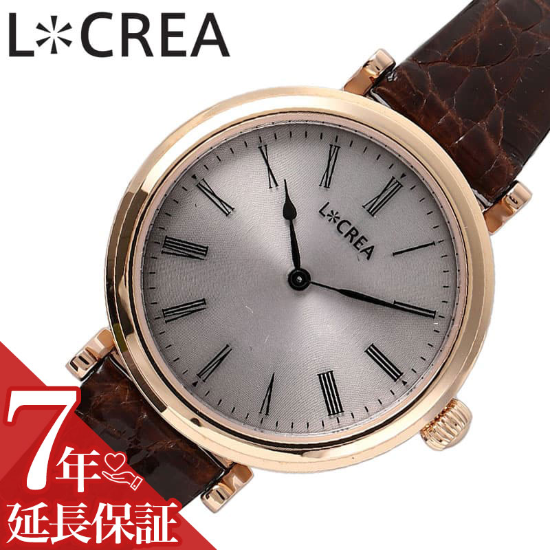 ルクレア 腕時計 LCREA 時計 ルクレア LCREA アシエット レディース ピンクゴールド ソーラー ビジネス 女性 ソーラー 電池交換不要 日本製 可愛い かわいい カワイイ ファッション レディースファッション 人気 おすすめ おしゃれ ブランド プレゼント ギフト LC2102-PGCBR