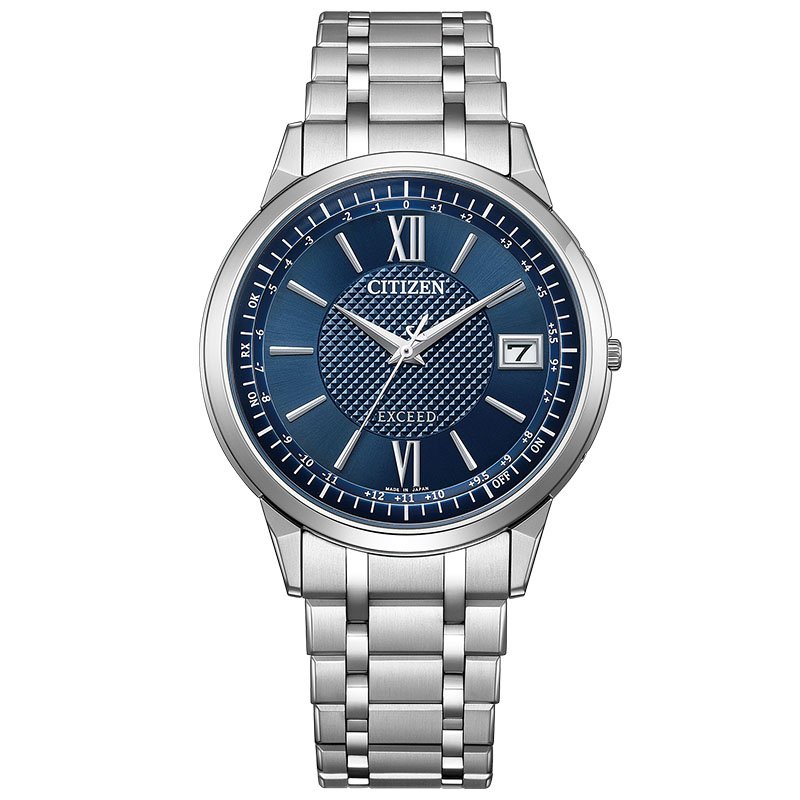 シチズン 腕時計 CITIZEN 時計 エクシード メンズ 電波 ソーラー 男性 仕事 ビジネス スーツ オフィス 誕生日 記念日 彼氏 夫 旦那 様 父 息子 電波ソーラ 電波時計 カレンダー チタン 軽量 薄型 シンプル CB1140-61L 人気 おすすめ おしゃれ ブランド プレゼント ギフト