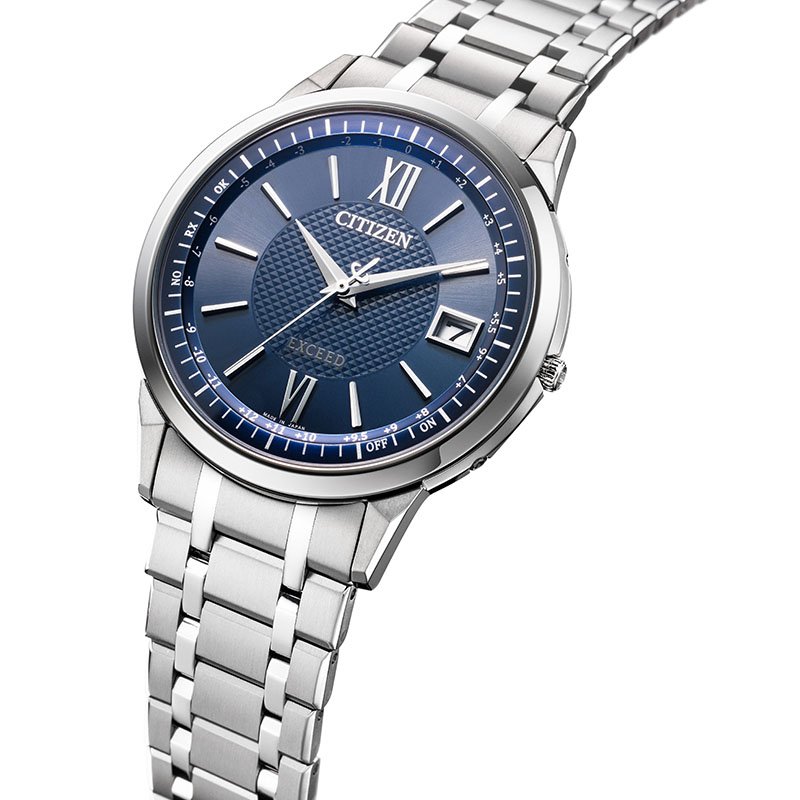 シチズン 腕時計 CITIZEN 時計 エクシード メンズ 電波 ソーラー 男性 仕事 ビジネス スーツ オフィス 誕生日 記念日 彼氏 夫 旦那 様 父 息子 電波ソーラ 電波時計 カレンダー チタン 軽量 薄型 シンプル CB1140-61L 人気 おすすめ おしゃれ ブランド プレゼント ギフト