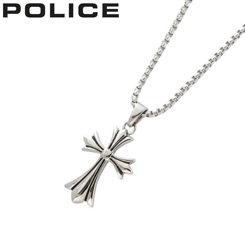 楽天腕時計ギフトのパピヨンポリス アクセサリー POLICE ネックレス グレイス GRACE メンズ シルバー 男性 誕生日 記念日 お祝い 贈り物 彼氏 夫 旦那 パパ 父 息子 ファッション かっこいい 25990PSS01 定番 人気 おすすめ おしゃれ ブランド プレゼント ギフト