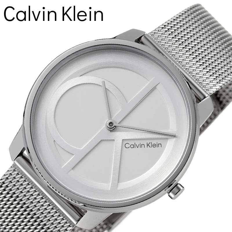 カルバンクライン 腕時計 Calvin Klein 時計 アイコニック Iconic 白 クォーツ レディース 女性 アナログ メタル メタルバンド ファッション シンプル カジュアル 彼女 嫁 さん 妻 お母さん 母親 母 ママ CK-25200032 人気 おすすめ おしゃれ ブランド プレゼント 誕生日 その1