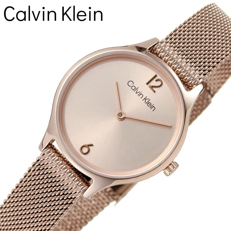 カルバンクライン 腕時計 Calvin Klein 時計 クォーツ レディース 女性 アナログ メタルバンド ファッション 華奢 ピンクゴールド ローズゴールド シンプル 彼女 嫁 さん 妻 お母さん 母親 母 ママ 友達 CK-25200059 人気 おすすめ おしゃれ ブランド プレゼント 記念日 その1