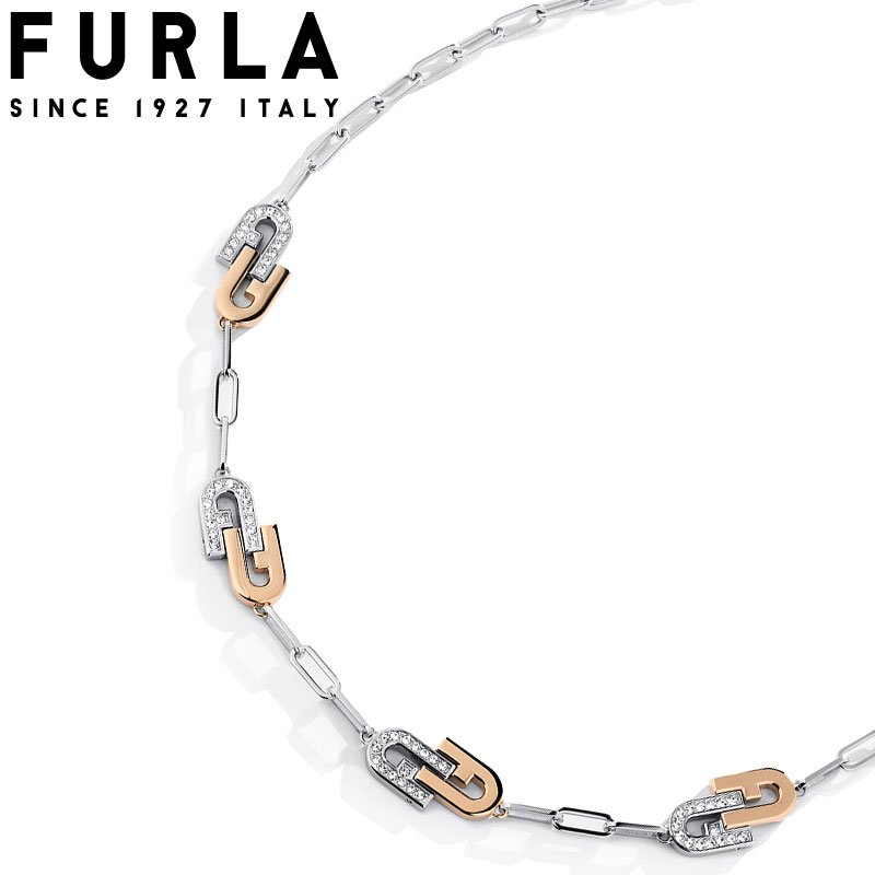 フルラ アクセサリー FURLA ネックレス ARCH DOUBLE NECKLACE レディース 