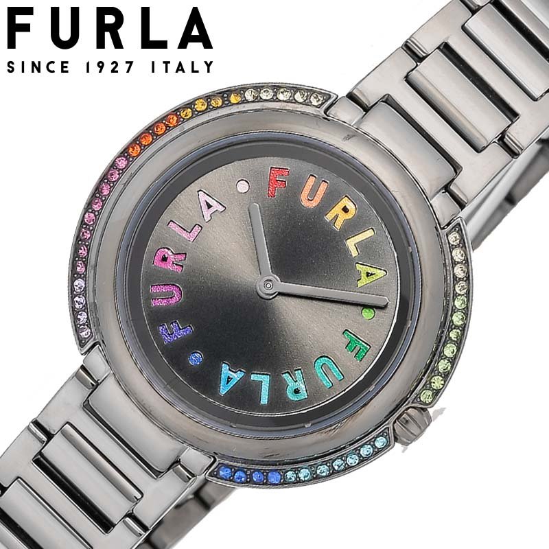 후루라 손목 시계 FURLA 시계 아이콘 모양 여성 여성 귀여운 어른 일 비즈니스 깨끗한 금속 금속 밴드 사회인 대학생 학생 그녀 며느리 어머니 엄마 딸 친구 입학 축하 졸업 축하 세련된