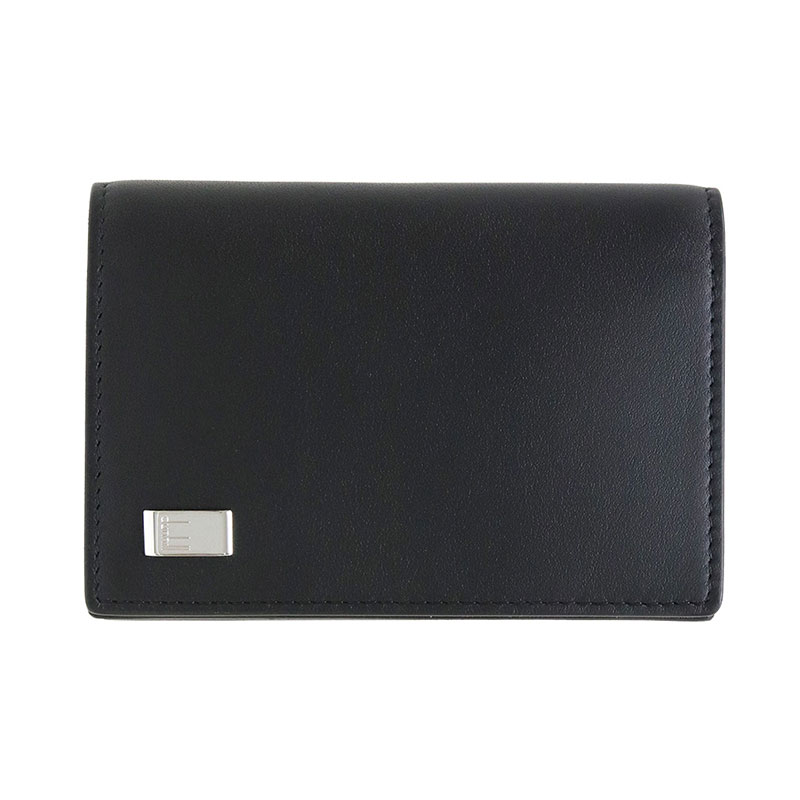 ダンヒル カ−ドケ−ス 名刺入れ dunhill 革小物 ダンヒル dunhill サイドカー Sidecar ブラック/シルバー 男性 向け メンズ 19F2F47AT001R 人気 おすすめ おしゃれ ブランド プレゼント ギフト