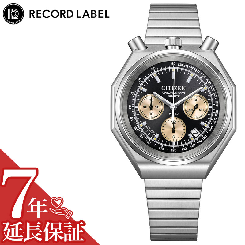 シチズン 腕時計 CITIZEN 時計 シチズン CITIZEN シチズンコレクション レコードレーベル RECORD LABEL ブラック 男性 向け メンズ AN3700-54E 人気 おすすめ おしゃれ ブランド プレゼント ギフト