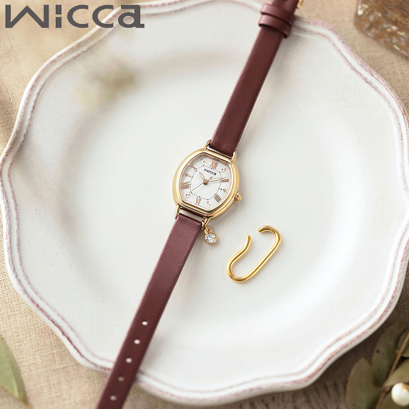 シチズン イヤーカフセット限定モデル 腕時計 CITIZEN 時計 ウィッカ Wicca ホワイト 女性 向け レディース ソーラー KP2-523-92 ソーラーテック 人気 おすすめ おしゃれ ブランド プレゼント ギフト