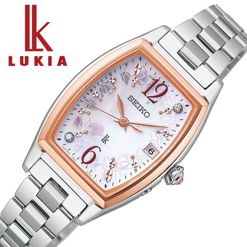 セイコー 腕時計 SEIKO 時計 ルキア LUKIA Grow FEILER コラボレーション限定モデル LUKIA レディース 腕時計 ピンクグラデーション 電波 ソーラー ssqw090 人気 おすすめ おしゃれ ブランド プレゼント ギフトのサムネイル