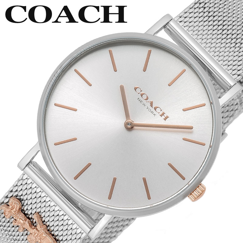 コーチ 腕時計 COACH 時計 コーチ COACH ペリー 36mm PERRY シルバー 女性 向け レディース クォーツ CO-14503336 人気 おすすめ おしゃれ ブランド プレゼント ギフト