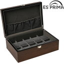 エスプリマ 木製ボックス 腕時計ケース Esprima Woodcase 収納ボックス エスプリマ 木製ボックス Esprima Woodcase クルミ木目 ...