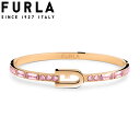 フルラ アクセサリー FURLA バングル フルラ FURLA スパークリング バングル SPARKLING BANGLE ピンクゴールド、ピンク 女性 向け ...