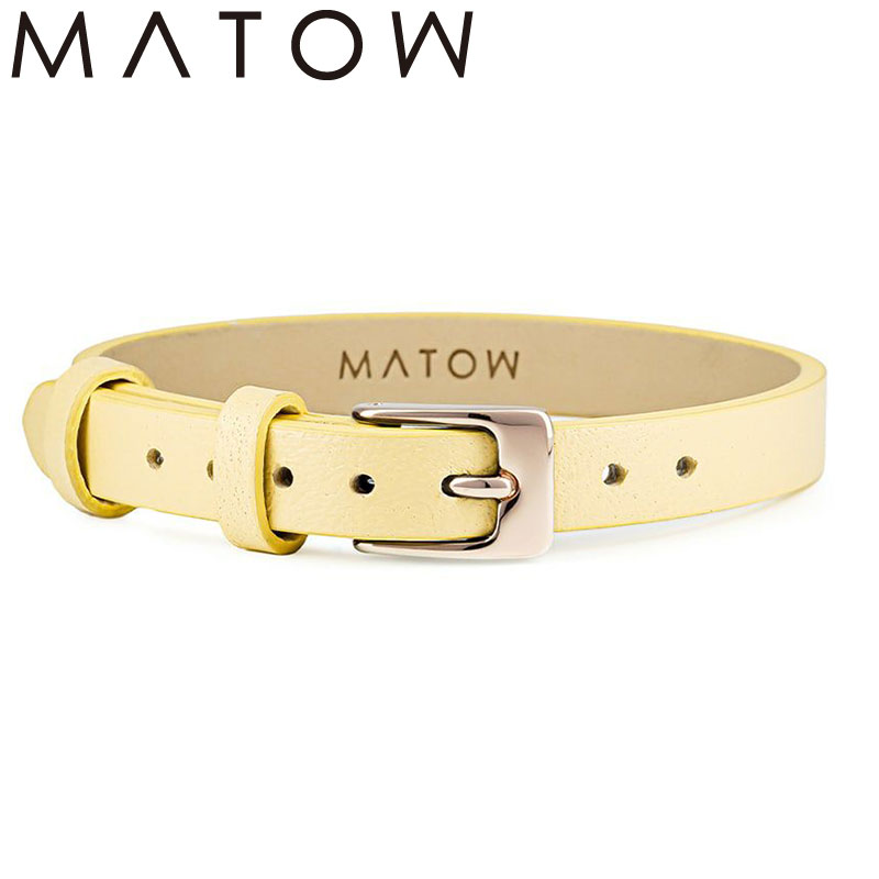 マトウ 腕時計ベルト MATOW 腕時計バンド マトウ MATOW 四季 春 ミモザ Shiki イエロー 女性 向け レディース MWALMRG 人気 おすすめ おしゃれ ブランド プレゼント ギフト
