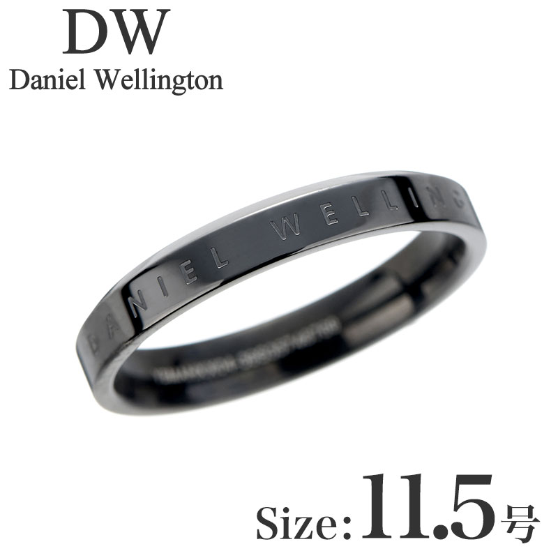 樂天商城 - ダニエル ウェリントン アクセサリー Daniel Wellington リング クラシック リング Classic Ring Anthracite Grey 52 ブラックグレー DW00400372 人気 おすすめ おしゃれ ブランド プレゼント ギフト