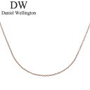 ダニエル ウェリントン アクセサリー Daniel Wellington チャーム チェイン ネックレス Charm Chain Necklace RG ローズ...