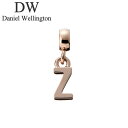 ダニエル ウェリントン アクセサリー Daniel Wellington チャーム レター Charm Letter Z RG ローズゴールド DW004004...