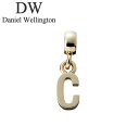 ダニエル ウェリントン アクセサリー Daniel Wellington チャーム レター Charm Letter C G ゴールド DW00400486 人...