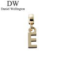 ダニエル ウェリントン アクセサリー Daniel Wellington チャーム レター Charm Letter E G ゴールド DW00400488 人...