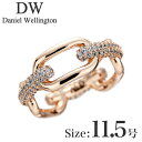 ダニエル ウェリントン アクセサリー Daniel Wellington リング クリスタル リンク リング Crystal Link Ring 52 RG ローズゴールド 女性 向け レディース DW00400579 人気 おすすめ おしゃれ ブランド プレゼント ギフト(4)