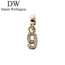 ダニエル ウェリントン アクセサリー Daniel Wellington チャーム ナンバー Charm number crystals 9 G ゴールド 女性...