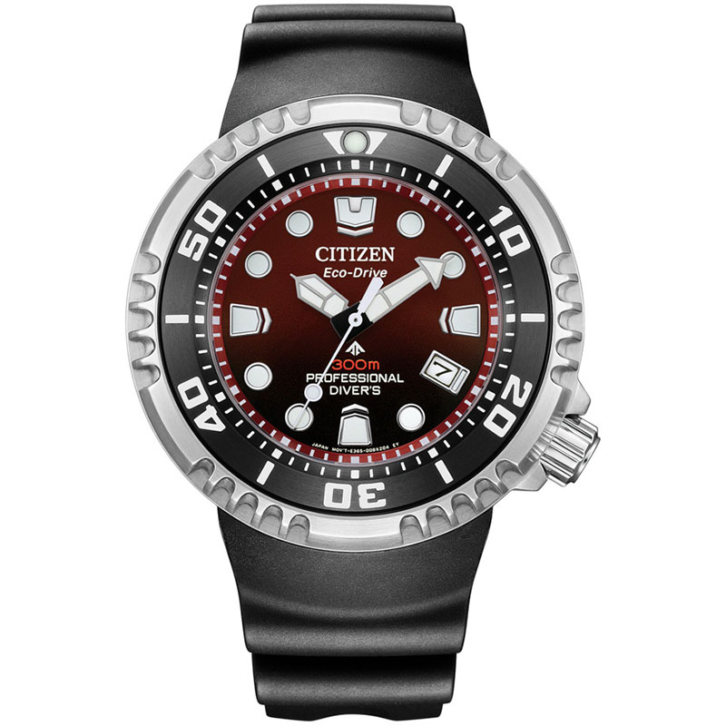 腕時計ギフトのパピヨンの【最大22,000円引き】【20％OFF】シチズン 腕時計 CITIZEN 時計 シチズン CITIZEN プロマスター マリンシリーズ プロフェッショナル ダイバー300m PROMASTER MARINE レッド 男性 向け メンズ ソーラー BN1024-01Z 人気 おすすめ おしゃれ ブランド プレゼント ギフト｜アングル3