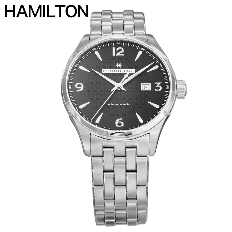 ハミルトン 腕時計 HAMILTON 時計 ハミルトン HAMILTON ジャズマスター JAZZ MASTER Viewmatic Auto ブラック 男性 向け メンズ 機械式 自動巻き H32755131 人気 おすすめ おしゃれ ブランド プレゼント ギフト