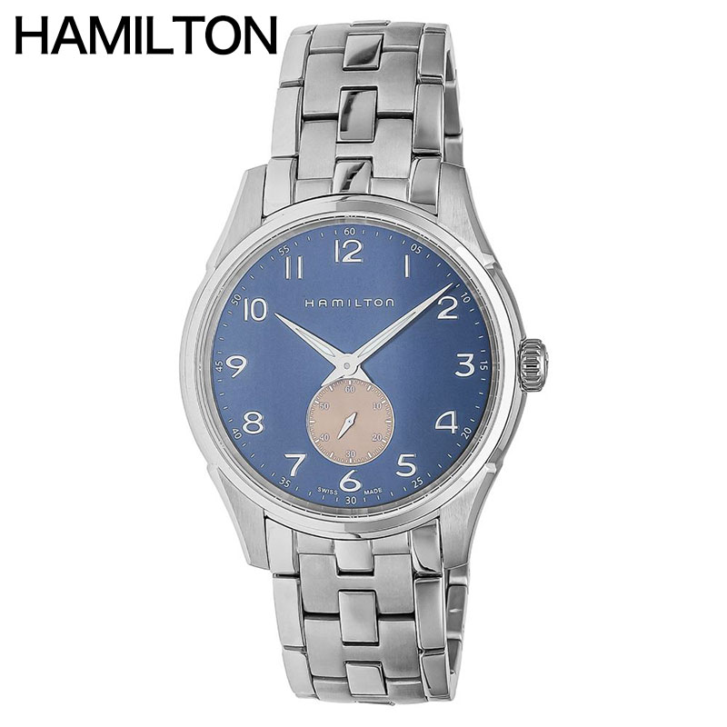 ハミルトン 腕時計 HAMILTON 時計 ハミルトン HAMILTON ジャズマスター JAZZ MASTER Thinline Small Second Quartz ブルー 男性 向け メンズ H38411140 人気 おすすめ おしゃれ ブランド プレゼント ギフト