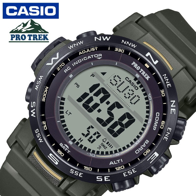 カシオ CASIO 腕時計 カシオ CASIO プロトレック クライマー ライン PROTREK Climber Line PRW-35 Series 液晶 男性 向け メンズ 電波 ソーラー CASIO-PRW-35Y-3BJF 人気 おすすめ おしゃれ ブランド プレゼント ギフト