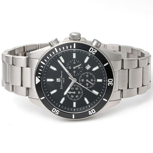 サルバトーレマーラ 腕時計 SalvatoreMarra 時計 サルバトーレマーラ SalvatoreMarra チタン ブラック 男性 向け メンズ SM24104-GYBK 人気 おすすめ おしゃれ ブランド プレゼント ギフト