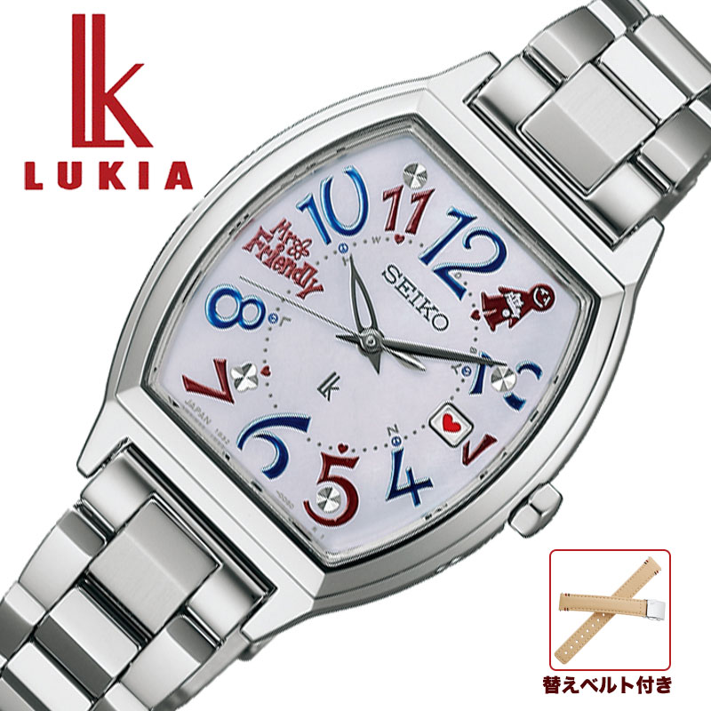 セイコー 腕時計 SEIKO 時計 セイコー SEIKO ルキア セイコールキア 30周年記念 MR.FRIENDLY コラボレーション限定モデル LUKIA LUKIA Grow ホワイト 女性 向け レディース 電波 ソーラー SSVW237 人気 おすすめ おしゃれ ブランド プレゼント ギフトのサムネイル