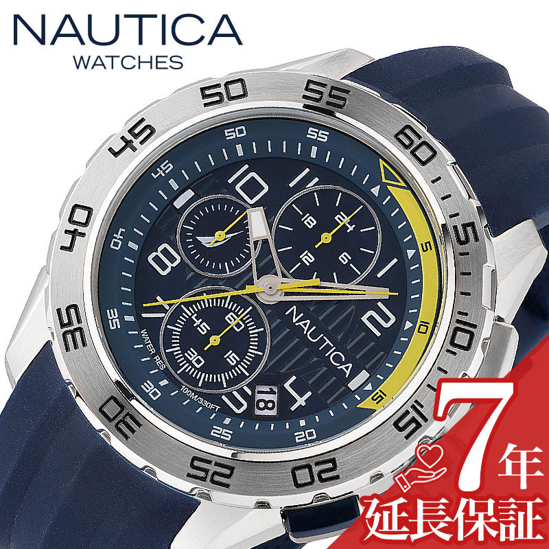 F, H, W - ノーティカ 腕時計 NAUTICA NST101 時計 ノーティカ NAUTICA NST101 エヌエスティークロノ101 NAVY(ネイビー) 男性 向け メンズ WNANAPNSS301 人気 おすすめ おしゃれ ブランド プレゼント ギフト