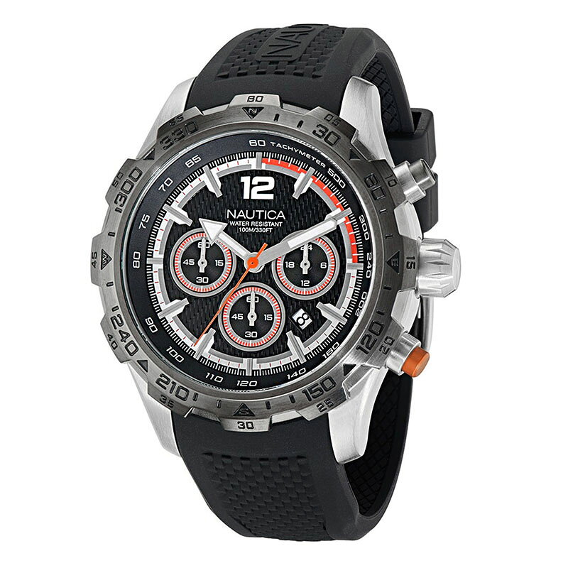 ノーティカ 腕時計 NAUTICA NST 時計 ノーティカ NAUTICA NST エヌエスティー BLACK/ORANGE/WHITE(ブラック/オレンジ/ホワイト) 男性 向け メンズ WNANAPNSS402 人気 おすすめ おしゃれ ブランド プレゼント ギフト