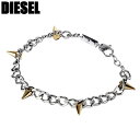ディーゼル ブレスレット DIESEL DX1453931 メンズ 男性 アクセサリー アクセ シルバー ゴールド ブランド シンプル ステンレススティール 大人 人気 おすすめ おしゃれ 彼氏 父 お父さん 旦那 夫 友達 社会人 大学生 高校生 中学生 息子 甥 誕生日プレゼント プレゼント(4)