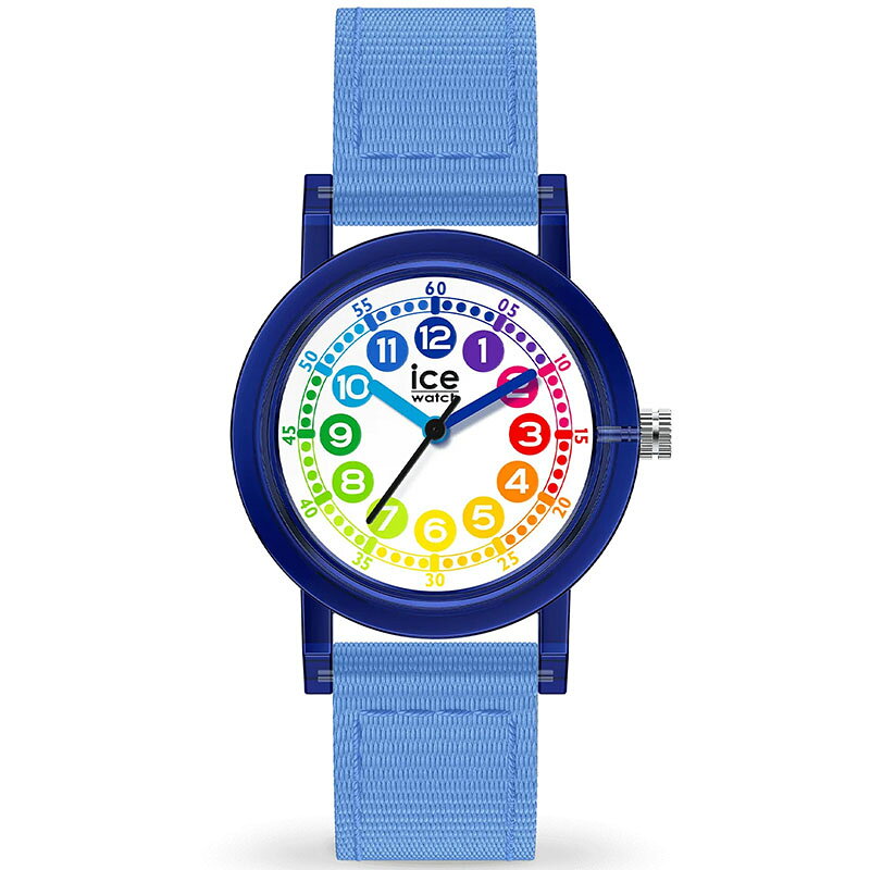 腕時計ギフトのパピヨンのアイス ウォッチ 腕時計 アイスラーニング ICE WATCH ICE learning 28mm キッズ ホワイト ブルー 時計 クォーツ ICE-024503 人気 おすすめ おしゃれ ボーイズ ガールズ ブランド プレゼント ギフト【正規品】｜アングル3