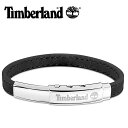 ティンバーランド アクセサリー Timberland ブレスレット アミティー AMITY メンズ アクセサリー バングルカラー:ブラック TDAGB0001601 人気 おすすめ おしゃれ かっこいい カジュアル 牛革 ブランド プレゼント ギフト