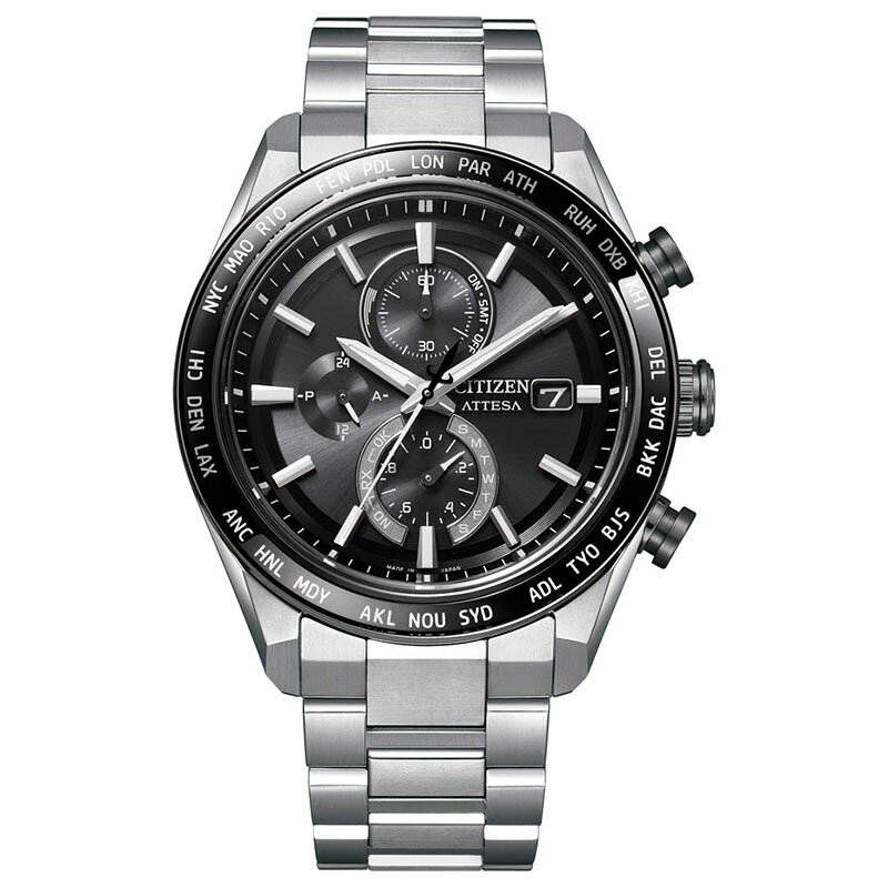 最大36,000円引き 20％OFF シチズン 腕時計 アテッサ CITIZEN ATTESA メンズ 男性 ブラック シルバー p-select-10110311 腕時計ギフトのパピヨン サンプル画像3