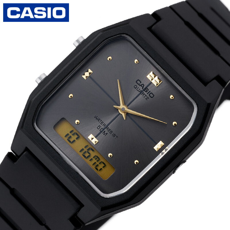 Other - カシオ 腕時計 CASIO 時計 カシオ CASIO スタンダード STANDARD グレー ブラック 女性 向け レディース 樹脂 ベルト CASIOW-AW-48HE-8AV 日付 シンプル カジュアル かわいい ビジネス オフィス ファッション 人気 おすすめ おしゃれ ブランド プレゼント ギフト