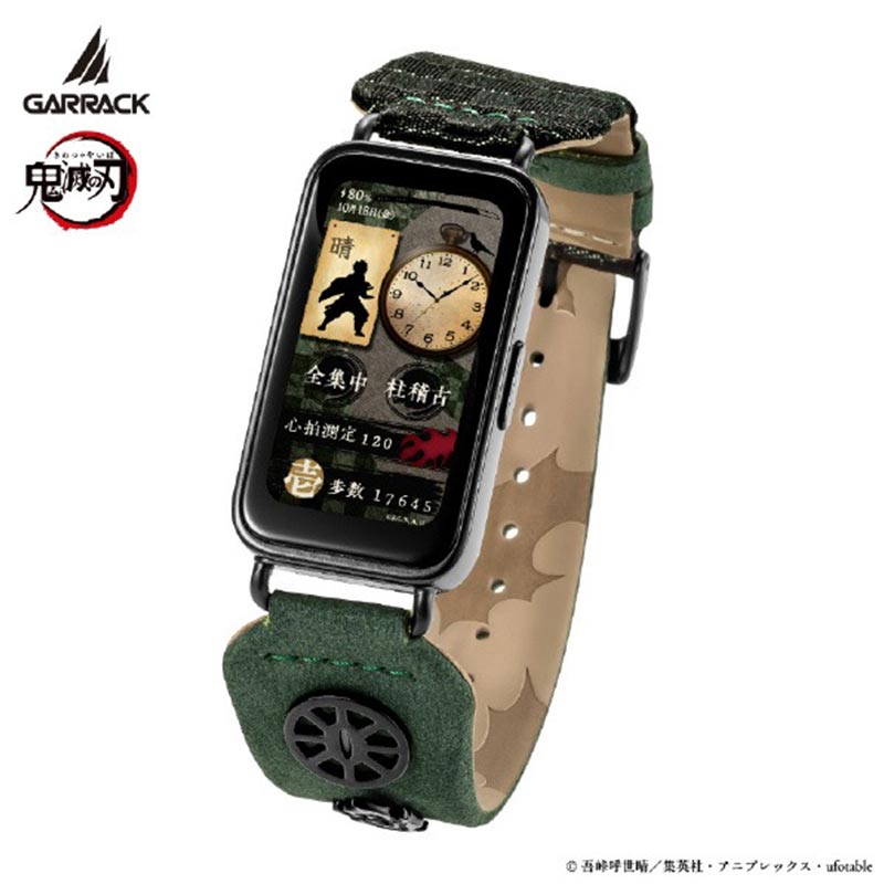 ギャラック 腕時計 GARRACK 時計 エスマイスター 鬼滅の刃 コラボレーションモデル 竈門炭治郎 S-MEISTER メンズ 腕時計 液晶（竈門炭治郎画像） - KY001-T 人気 おすすめ おしゃれ アニメウォッチ スマートウォッチ ファッション ブランド プレゼント ギフト