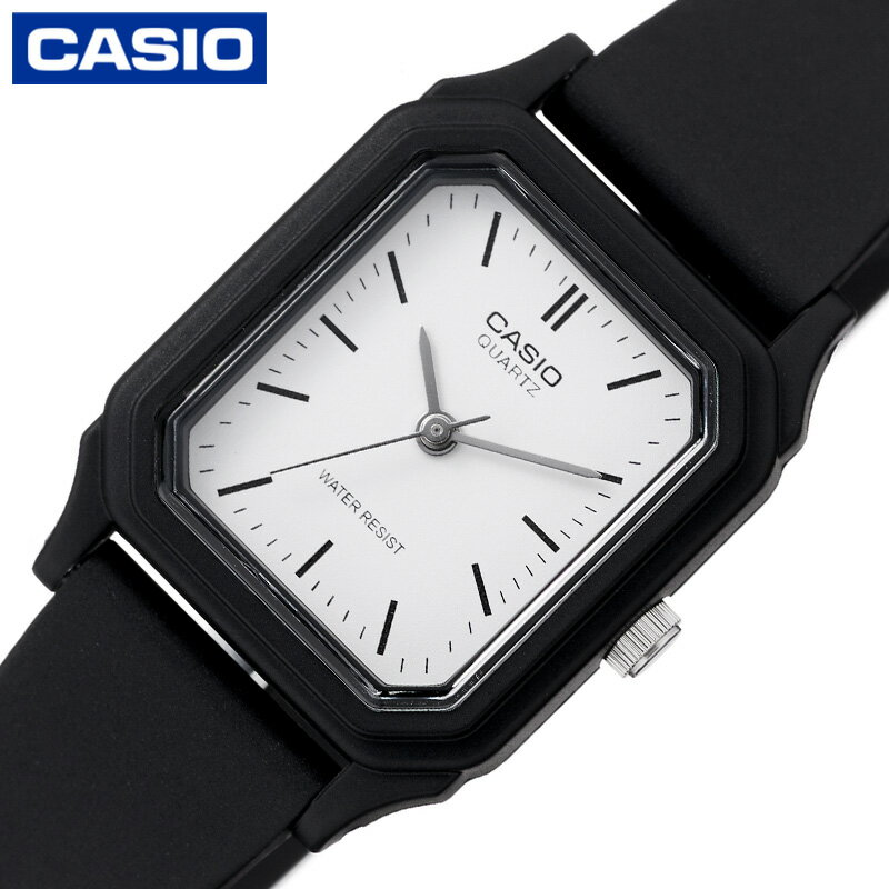 Rakuten - カシオ 腕時計 CASIO 時計 カシオ CASIO スタンダード STANDARD ホワイト ブラック 女性 向け レディース 樹脂 ベルト CASIOW-LQ-142-7E 防水 シンプル カジュアル 小さい かわいい ビジネス オフィス ファッション 人気 おすすめ おしゃれ ブランド プレゼント ギフト