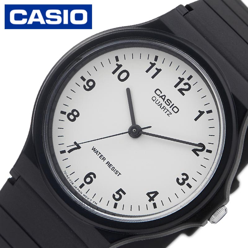 乐天商城 - カシオ 腕時計 CASIO 時計 カシオ CASIO スタンダード STANDARD ホワイト 女性 向け レディース CASIOW-MQ-24-7BL 人気 おすすめ おしゃれ チープカシオ チプカシ ビジネス カジュアル シンプル ファッション ブランド プレゼント ギフト
